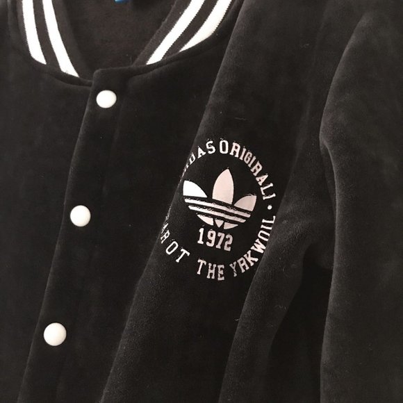 Adidas Classic 3-Stripes Jacket Black - Picture 3 of 4